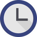 clock svg vector icon