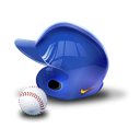 baseball, helmet, sport icon