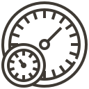 accessories, automobile, car, mile, service, speed svg vector icon