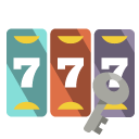 slot,machine,key icon