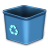 recycle,bin,empty,blank icon