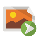 image,right icon