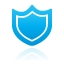blue, shield icon