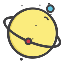 earth, mars, planet, univearse, venues svg vector icon