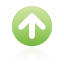 green, navigation, up icon