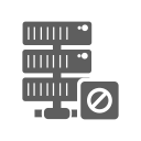 block, database, hosting, network, server svg vector icon