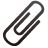 paperclip icon
