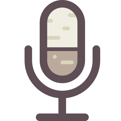 Microphone svg vector icon