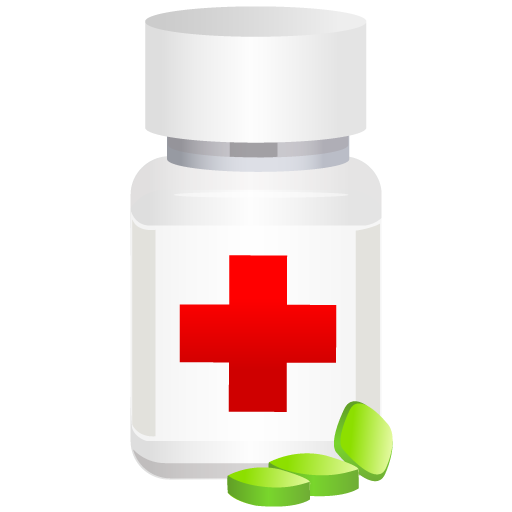 medical, pills, pot icon