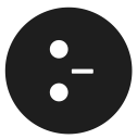 character, face, math, sign svg vector icon