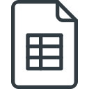 brand, brands, google, logo, logos, sheets svg vector icon
