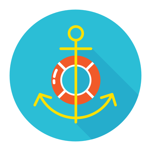 Anchor svg vector icon
