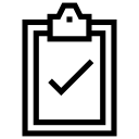 application, check, clipboard, confirm, correct svg vector icon