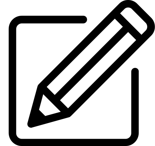 Edit svg vector icon