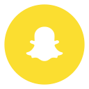 snapchat, social svg vector icon