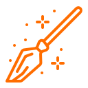 broom, halloween, magic, witch svg vector icon