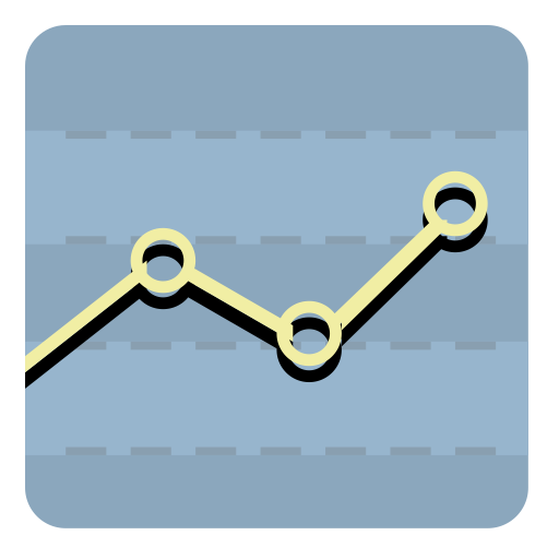 Statisticalchart svg vector icon