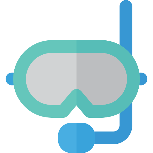Snorkel svg vector icon