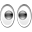xeyes,eyes,look,visible icon