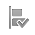 align,vertical,left,checkmark icon