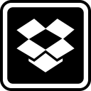 dropbox, media, social svg vector icon