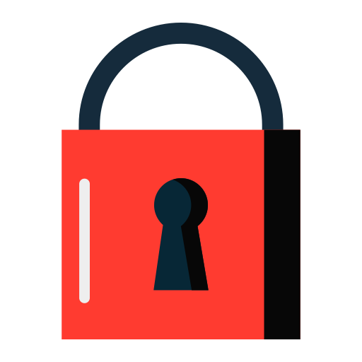 Lock svg vector icon