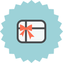 bow, box, gift, present, shopping svg vector icon