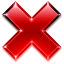 cancel,delete,remove,stop,no,close,del icon