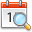 date,magnify,schedule,calendar icon