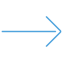 arrow, blue, , outline, right, ui svg vector icon