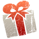 litho,present,gift icon