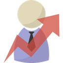 business, motivation, person, productivity, user, worker icon