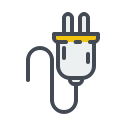 charge, electric, electricity, energy, plug, socket svg vector icon