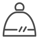 christmas, hat, holiday, snow, snowflakes, weekends, winter svg vector icon