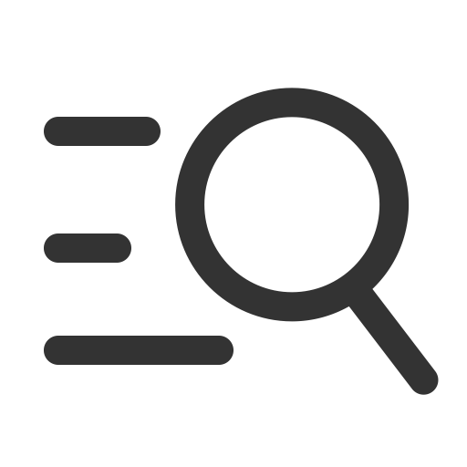 Search List svg vector icon
