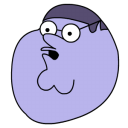 peter,griffin,blueberry,head icon