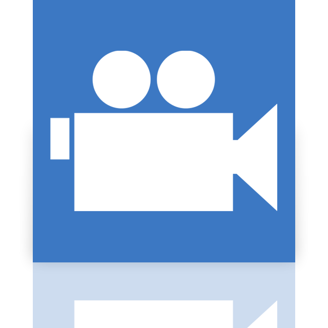 apps, mirror, my, video icon