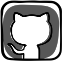 community, developer, github, media, open source, social, software svg vector icon