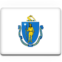 flag, massachusetts icon