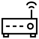 connection, device, electronic, router, signal, wifi, wireless svg vector icon