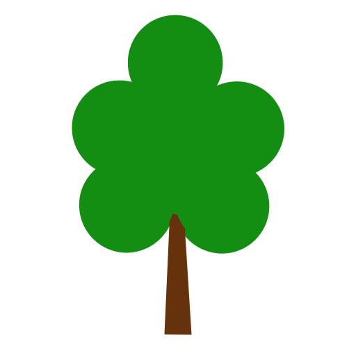 Tree svg vector icon