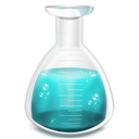 chemistry, flask, science, test icon