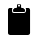 clipboard, list icon