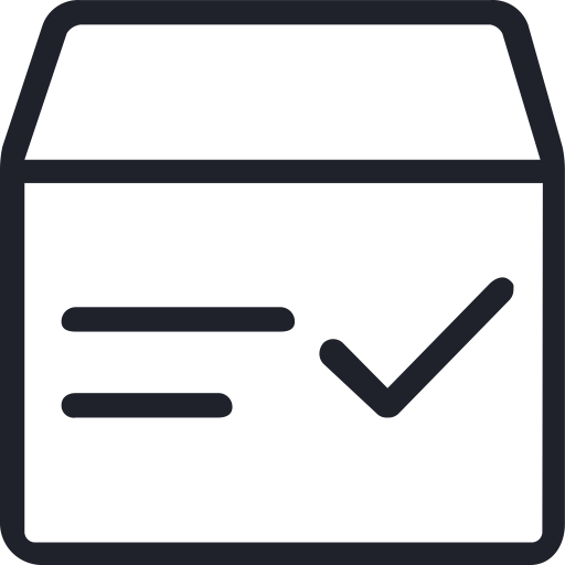 I Delivered svg vector icon
