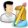 edit, users icon