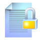 file, lock icon