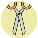 craft, cut, cutter, scissor, scissors, shears, trim svg vector icon