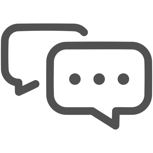Comment svg vector icon