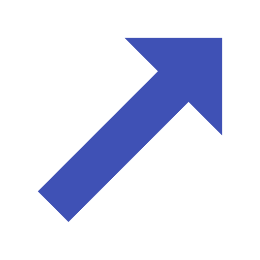 Right Up svg vector icon