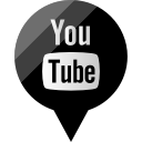 media, social, youtube svg vector icon